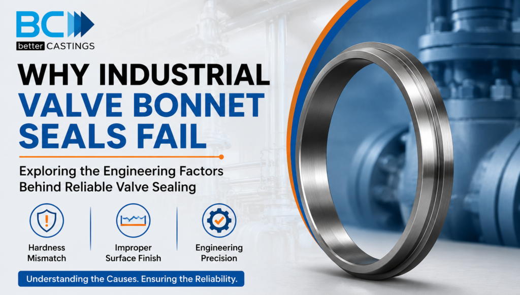 Why Industrial Valve Bonnet Seals Fail?