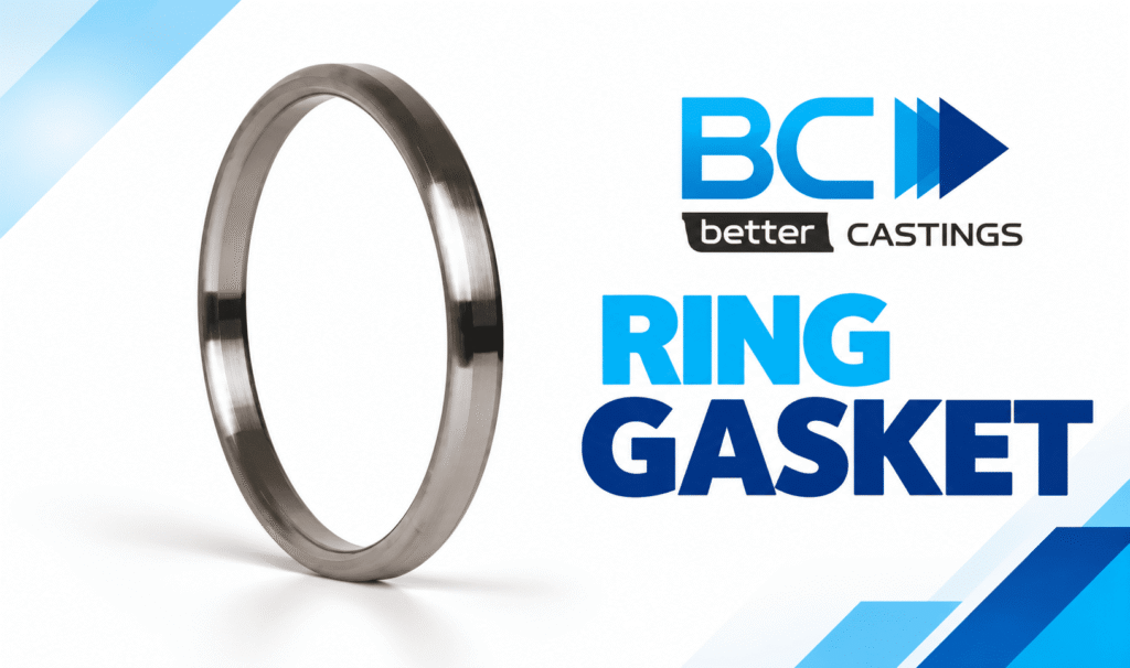 Ring gasket for high-pressure flange sealing in oil and gas applications