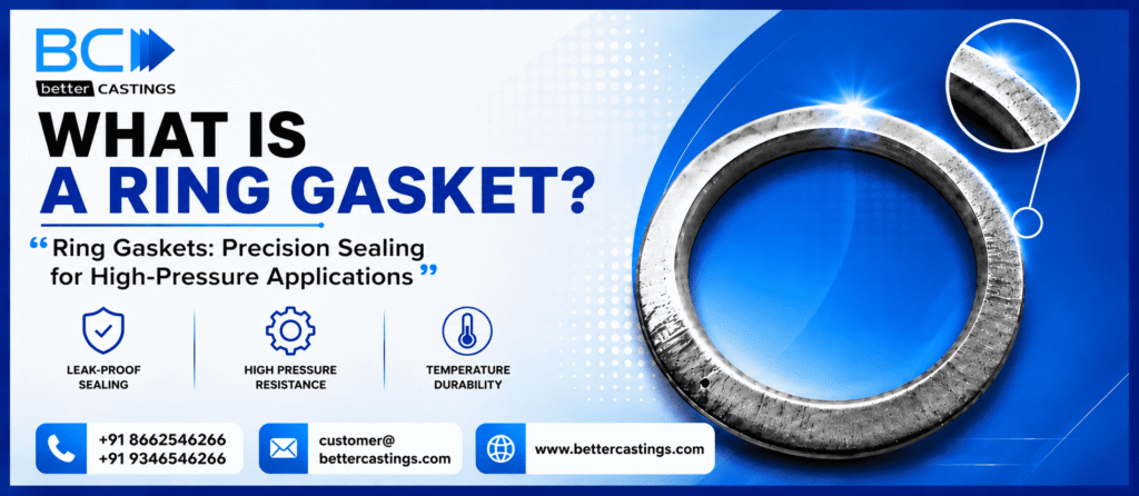 Ring gasket for high-pressure flange sealing in oil and gas applications